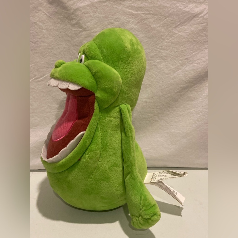 Ghostbusters Classic SLIMER Talking 12” Plush Underground Toys Tested Works Used - Picture 3 of 9